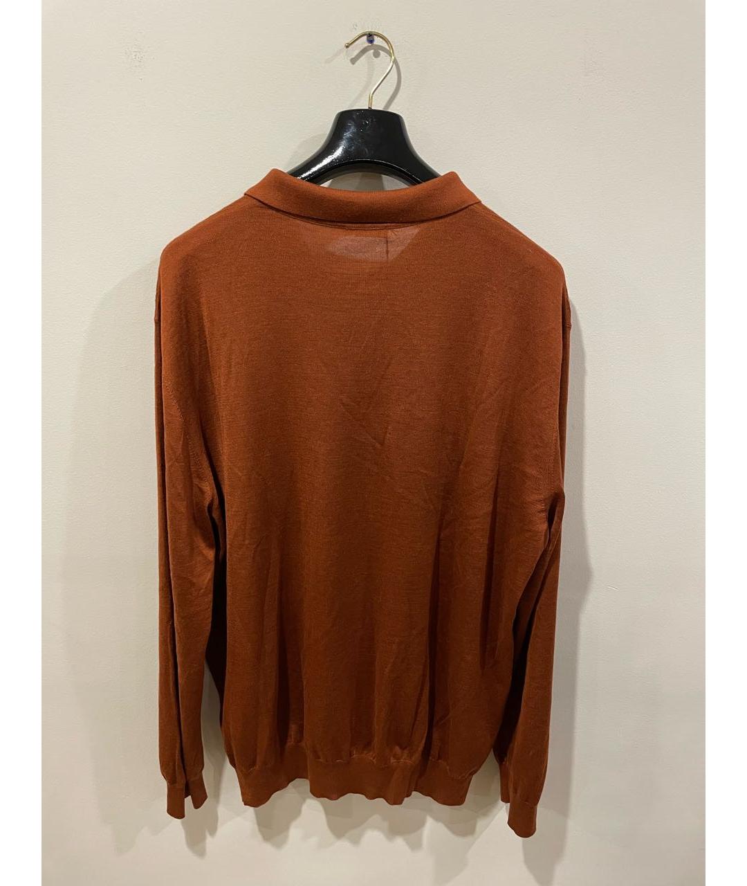 ZILLI Оранжевый кашемировый джемпер / свитер, фото 2