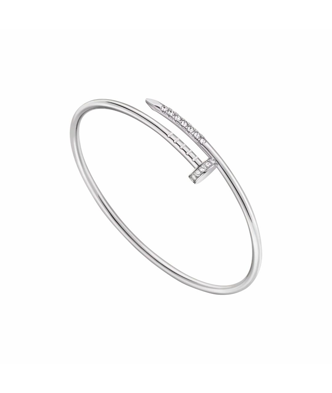 CARTIER Серебрянный браслет из белого золота, фото 1