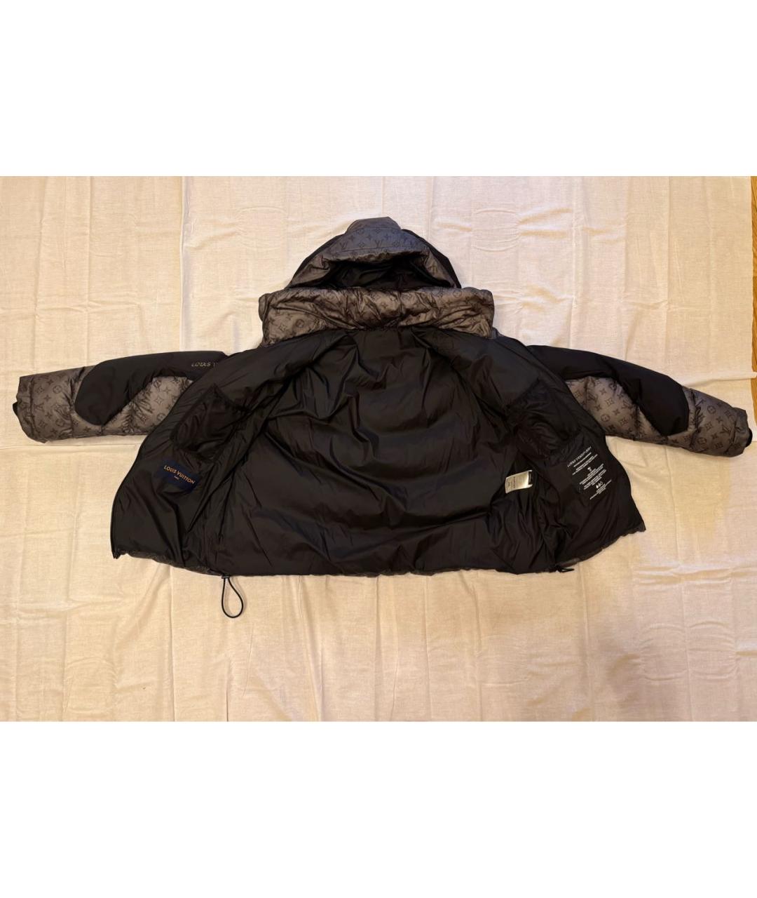 LOUIS VUITTON Черный пуховик, фото 4
