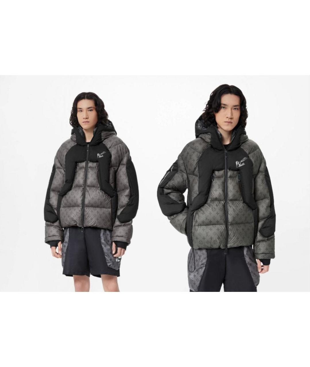 LOUIS VUITTON Черный пуховик, фото 5