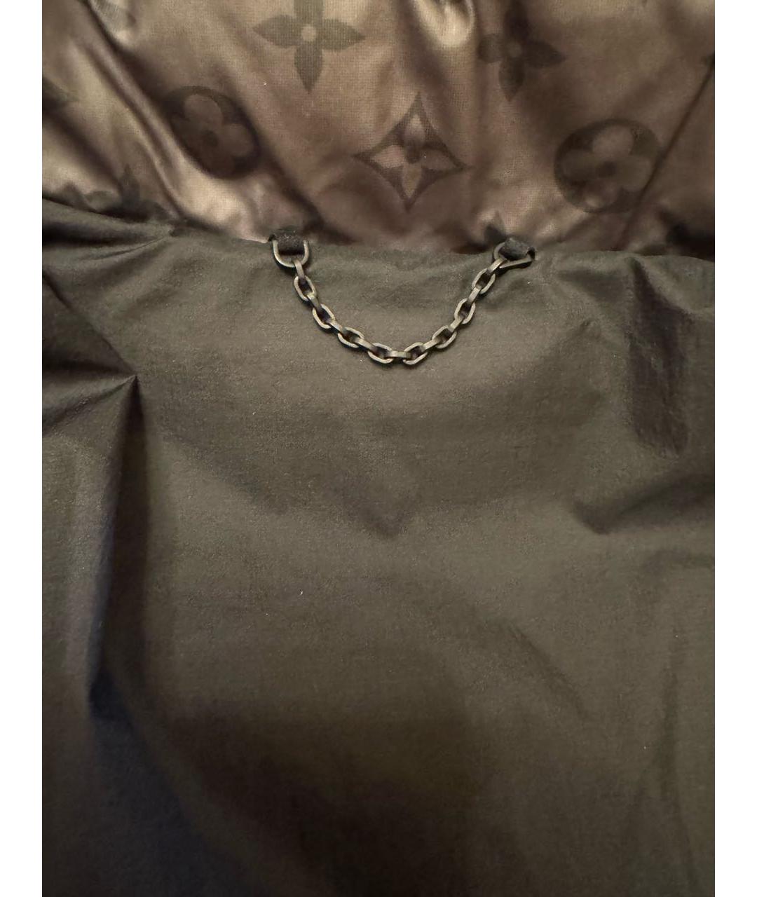LOUIS VUITTON Черный пуховик, фото 3