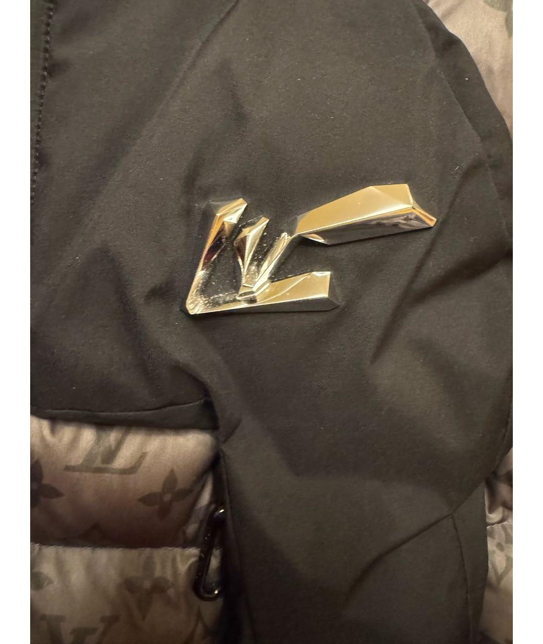 LOUIS VUITTON Черный пуховик, фото 7