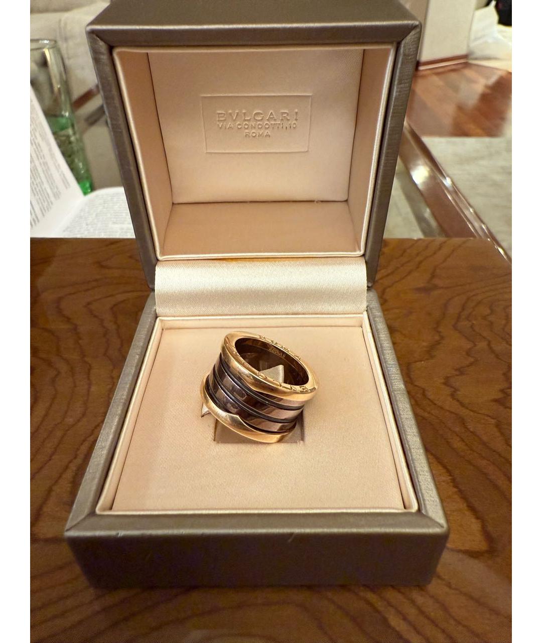 BVLGARI Золотое кольцо из желтого золота, фото 5