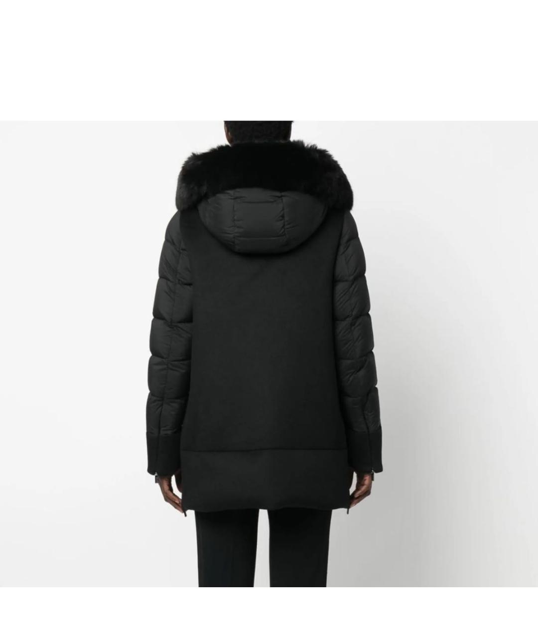 MOORER Черный пуховик, фото 2