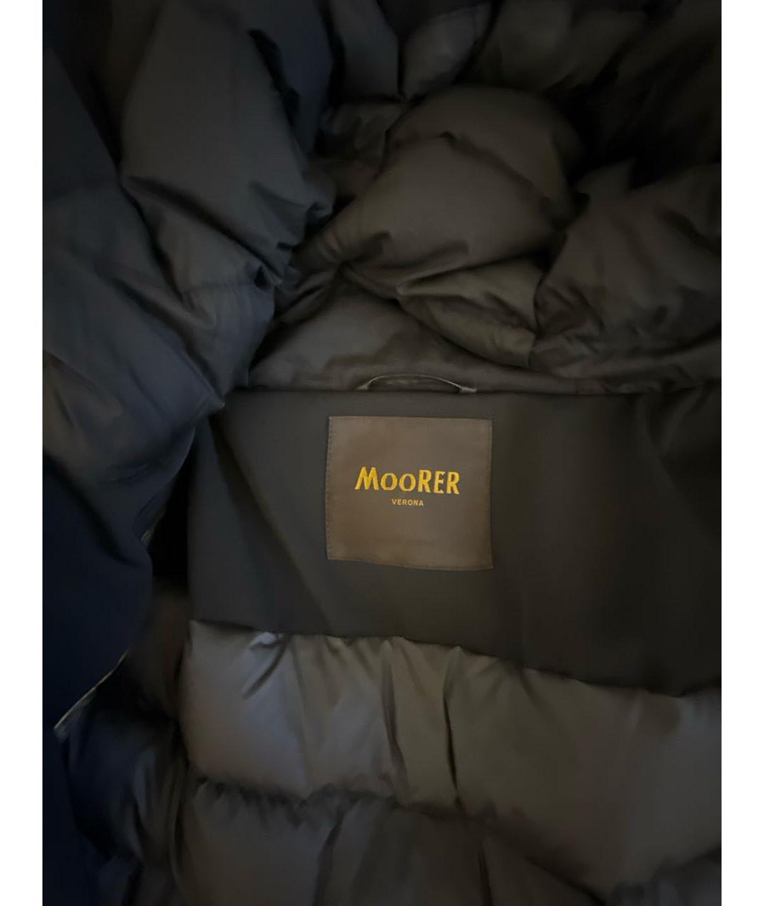 MOORER Черный пуховик, фото 3