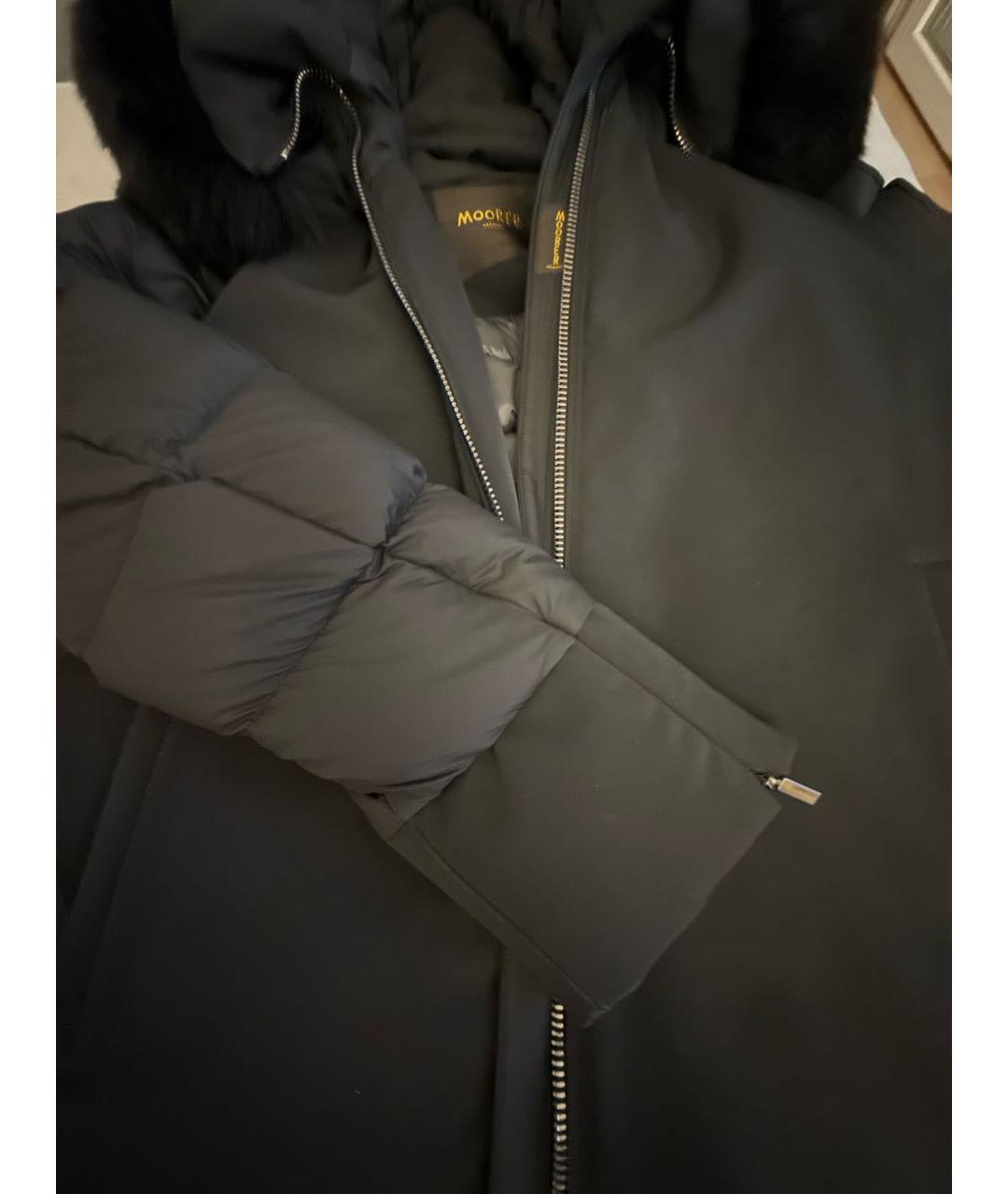 MOORER Черный пуховик, фото 8
