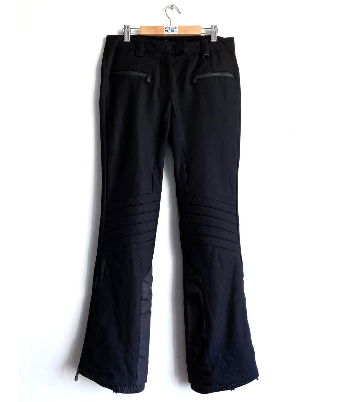 MONCLER GRENOBLE Черные полиамидовые спортивные брюки и шорты, фото 10