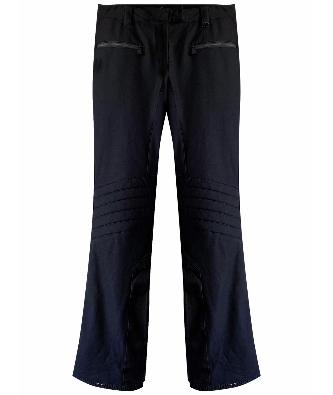 MONCLER GRENOBLE Черные полиамидовые спортивные брюки и шорты, фото 1