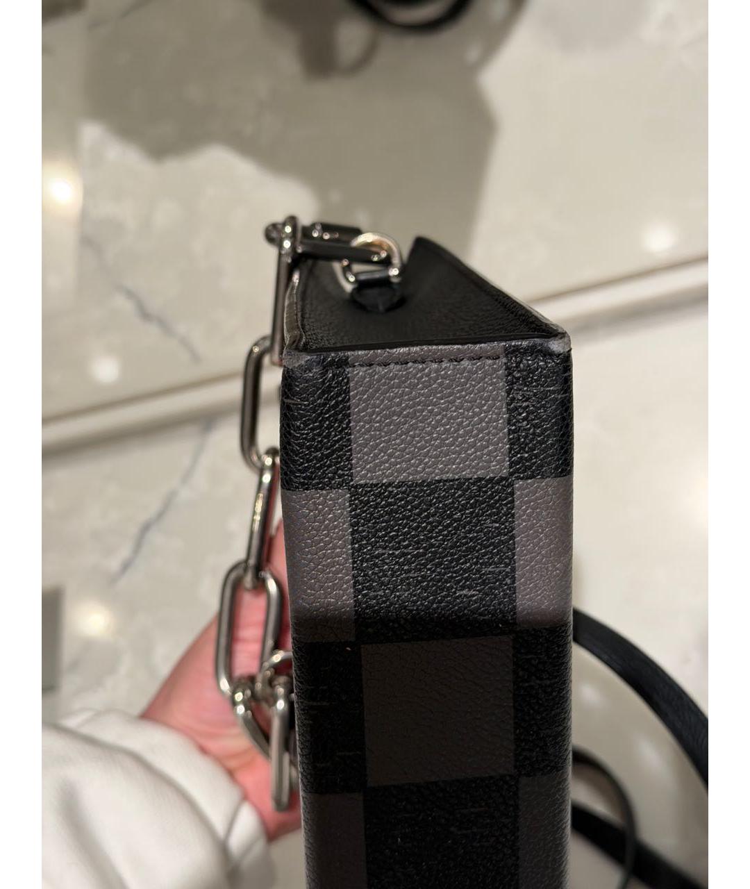 LOUIS VUITTON Черная сумка на плечо, фото 2