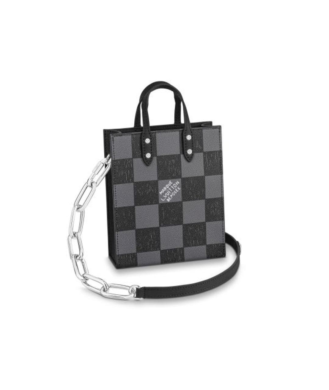 LOUIS VUITTON Черная сумка на плечо, фото 1