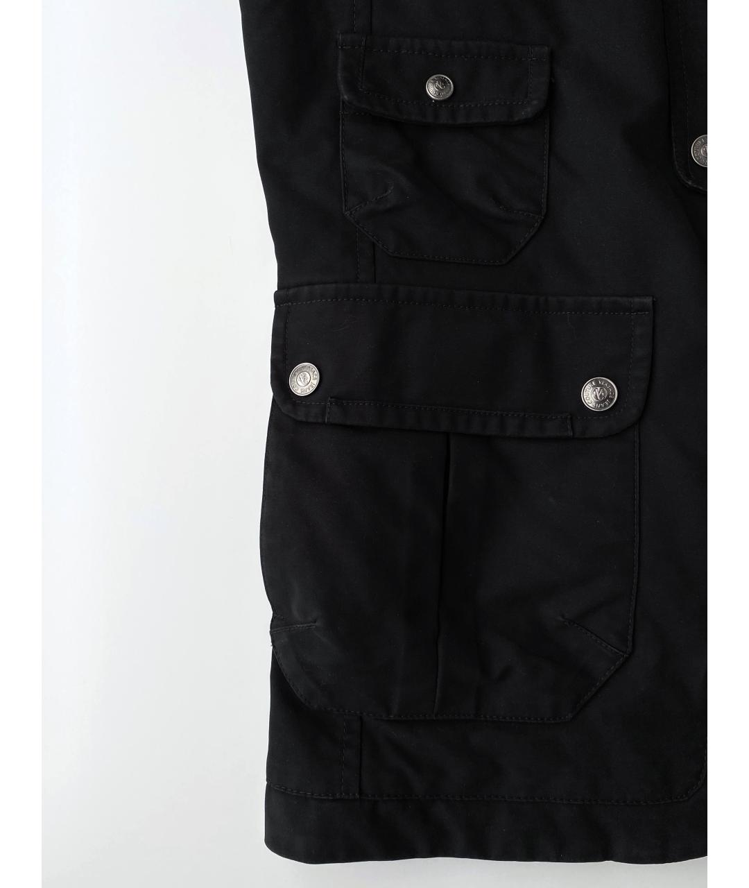 VERSACE JEANS COUTURE Черная хлопковая куртка, фото 6