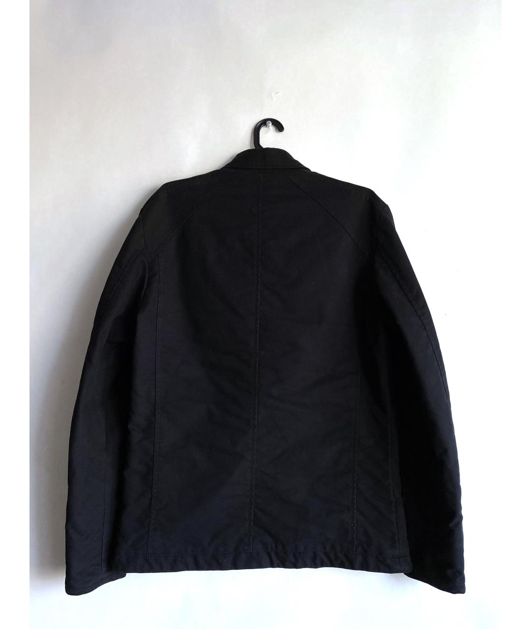 VERSACE JEANS COUTURE Черная хлопковая куртка, фото 2