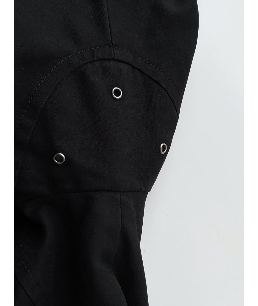 VERSACE JEANS COUTURE Черная хлопковая куртка, фото 5