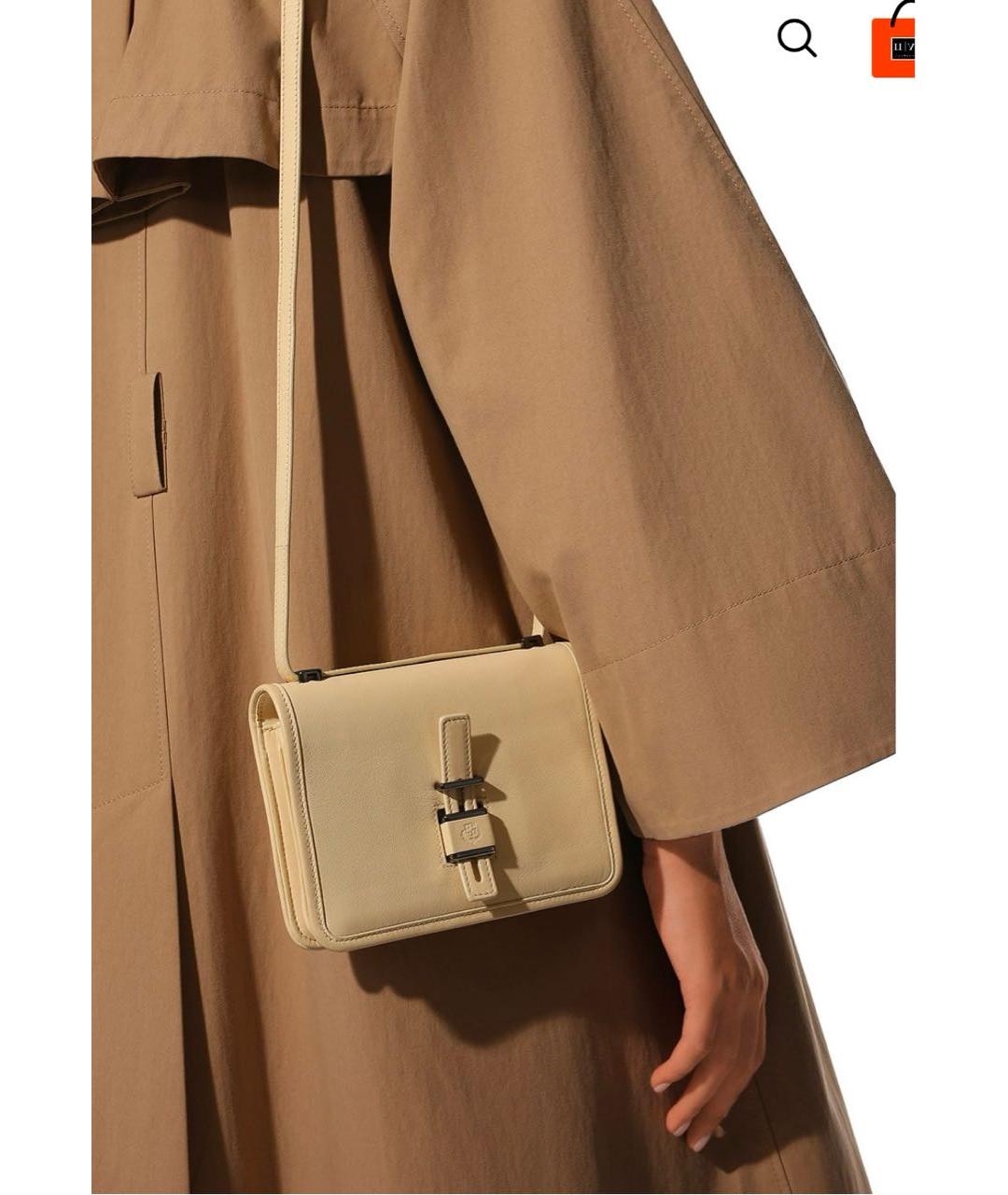 LORO PIANA Кожаная сумка через плечо, фото 5