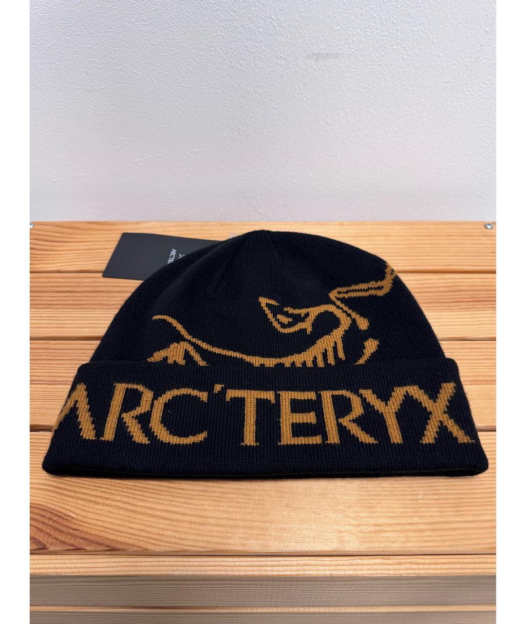 ARCTERYX Черная синтетическая шапка, фото 5