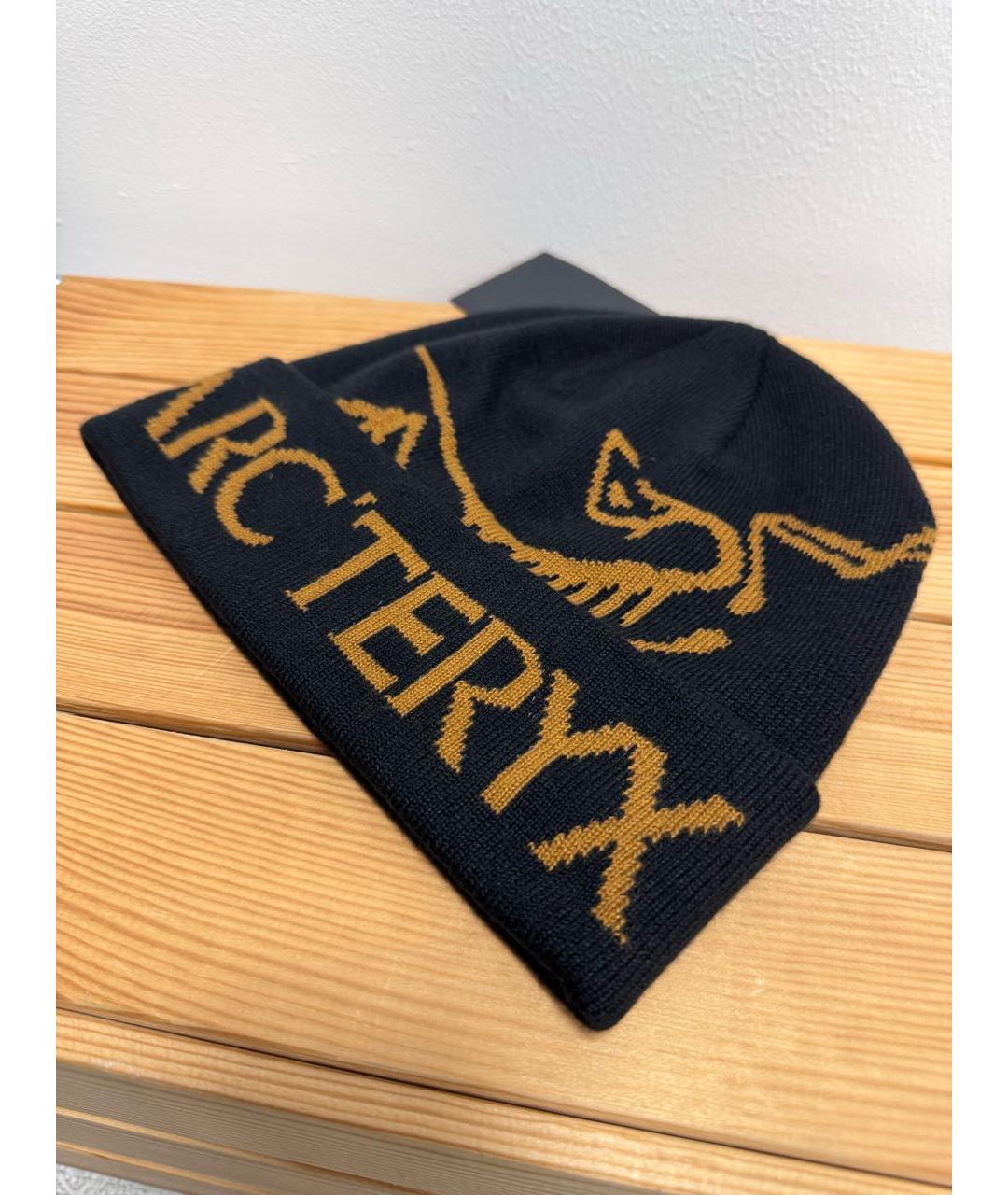 ARCTERYX Черная синтетическая шапка, фото 4