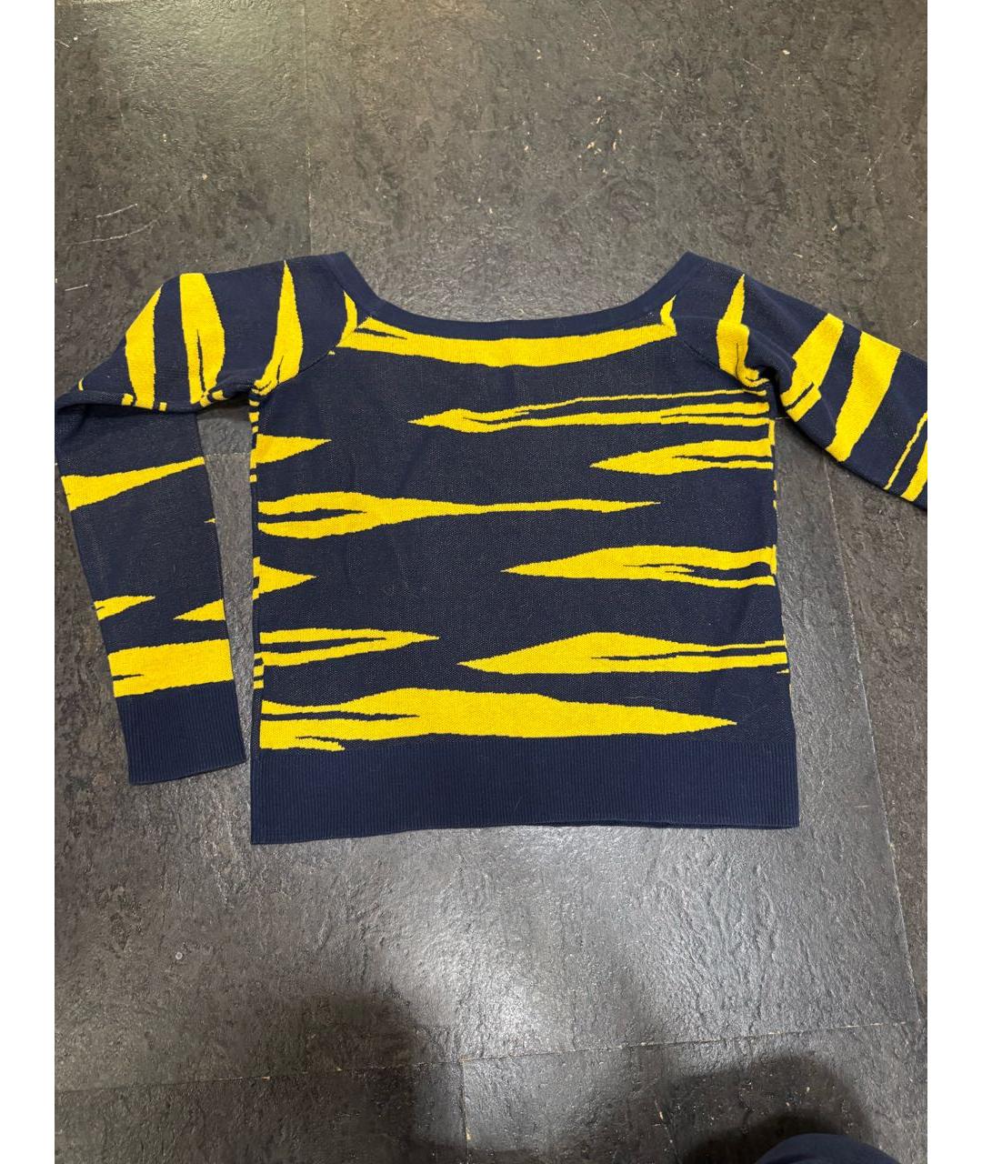 KENZO Желтый хлопковый джемпер / свитер, фото 2