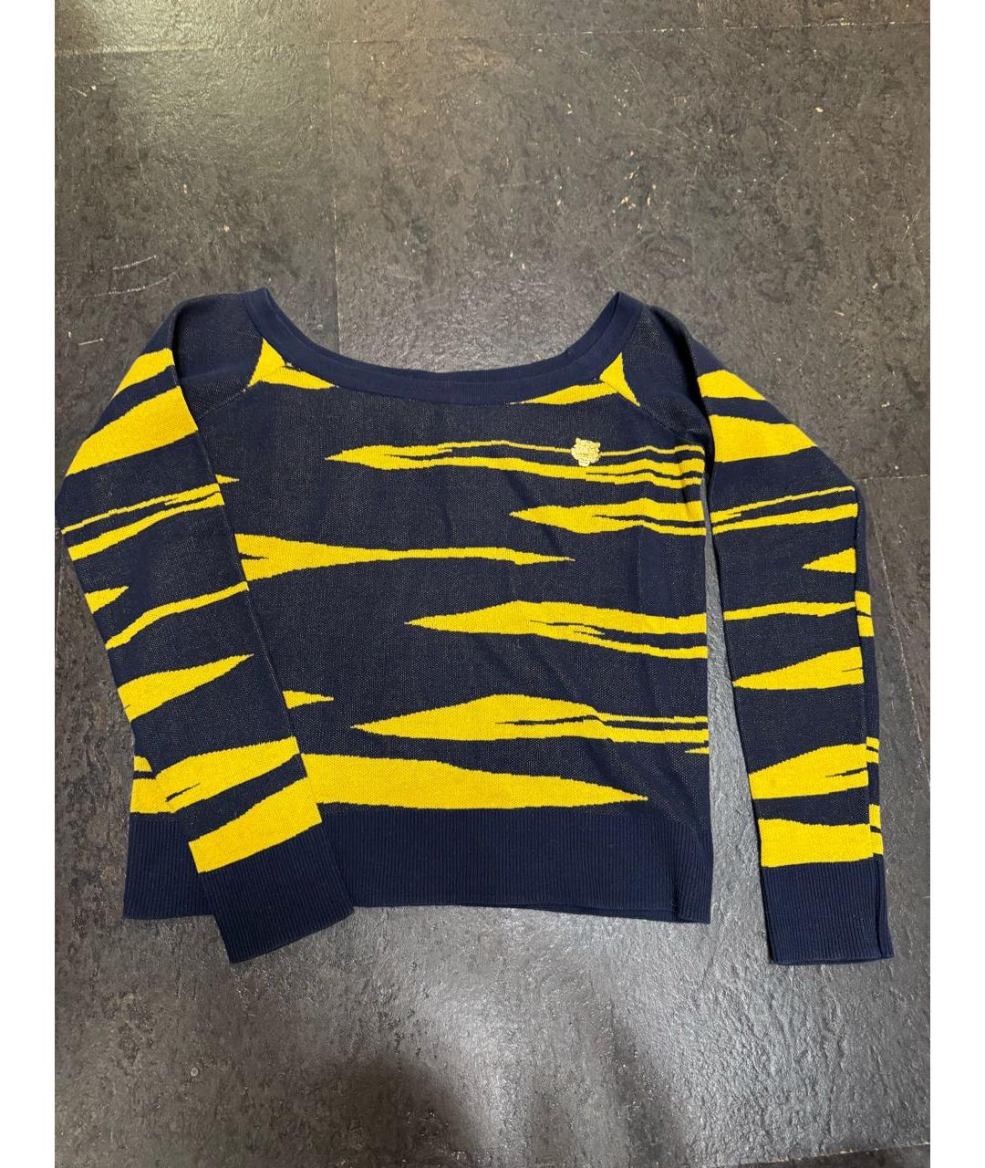 KENZO Желтый хлопковый джемпер / свитер, фото 6