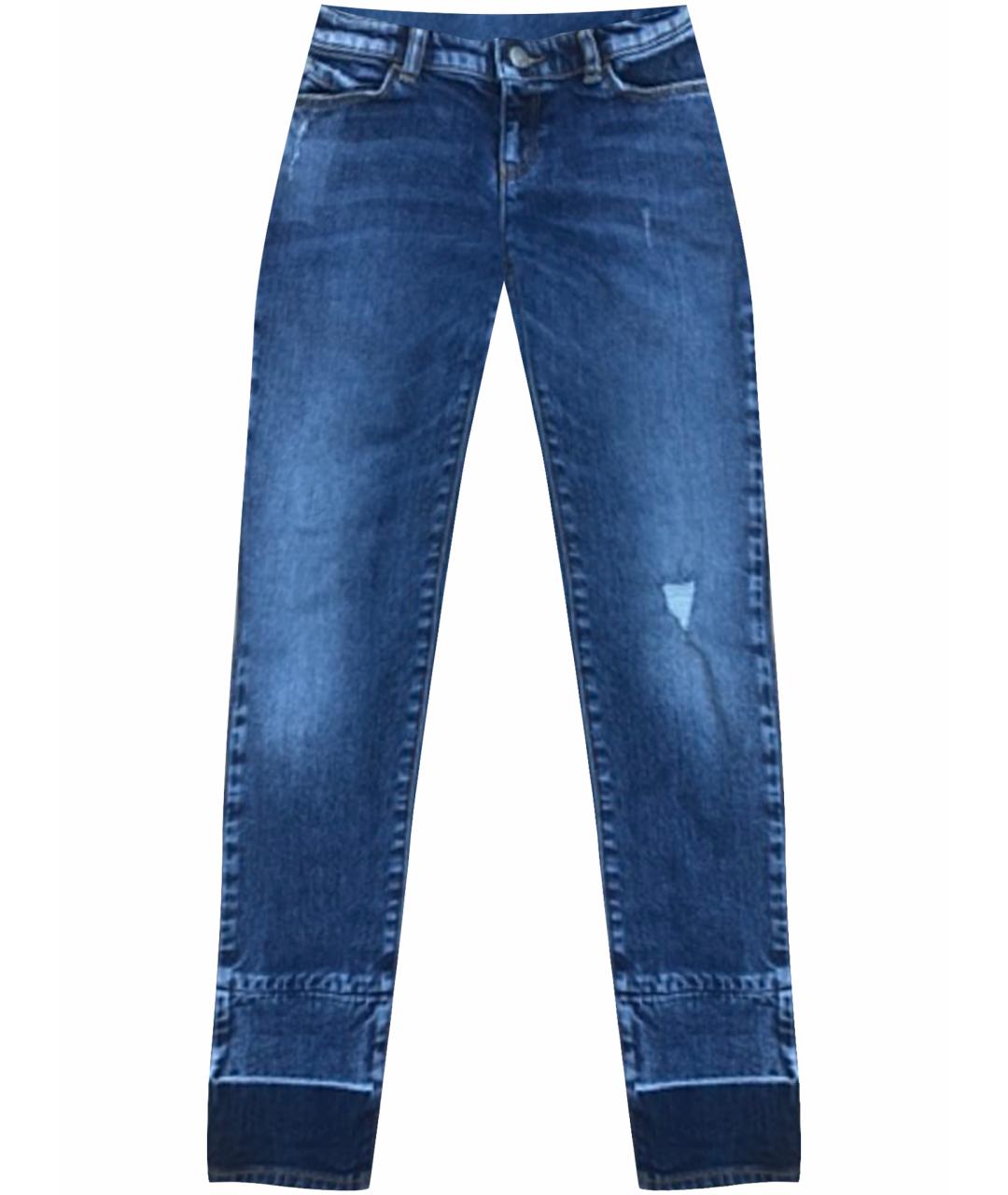 EMPORIO ARMANI Синие деним детские джинсы, фото 1