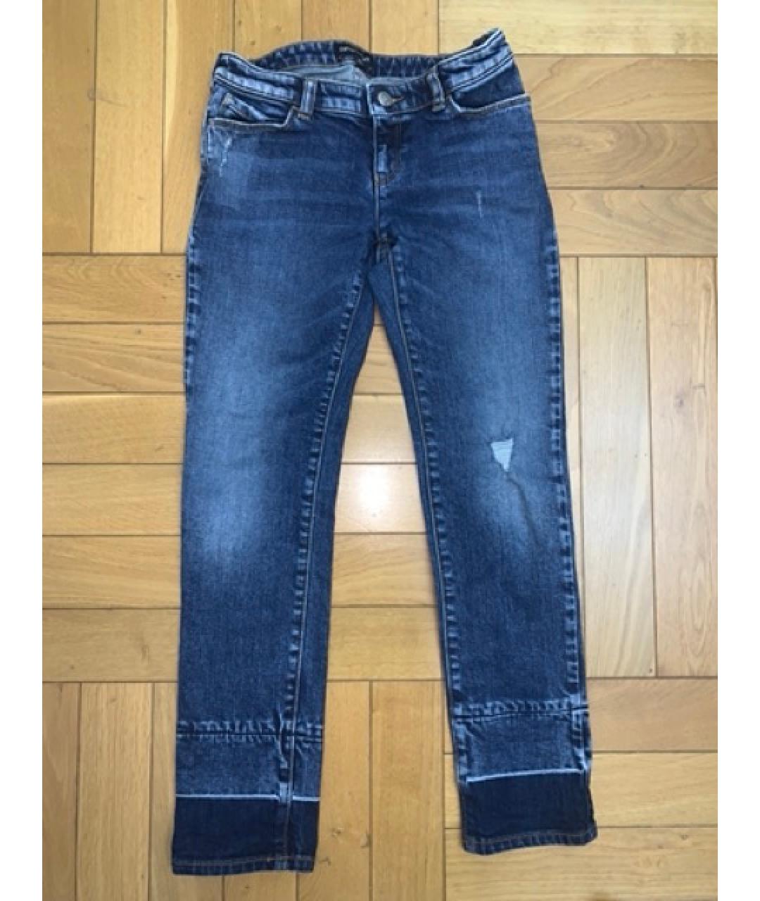 EMPORIO ARMANI Синие деним детские джинсы, фото 2