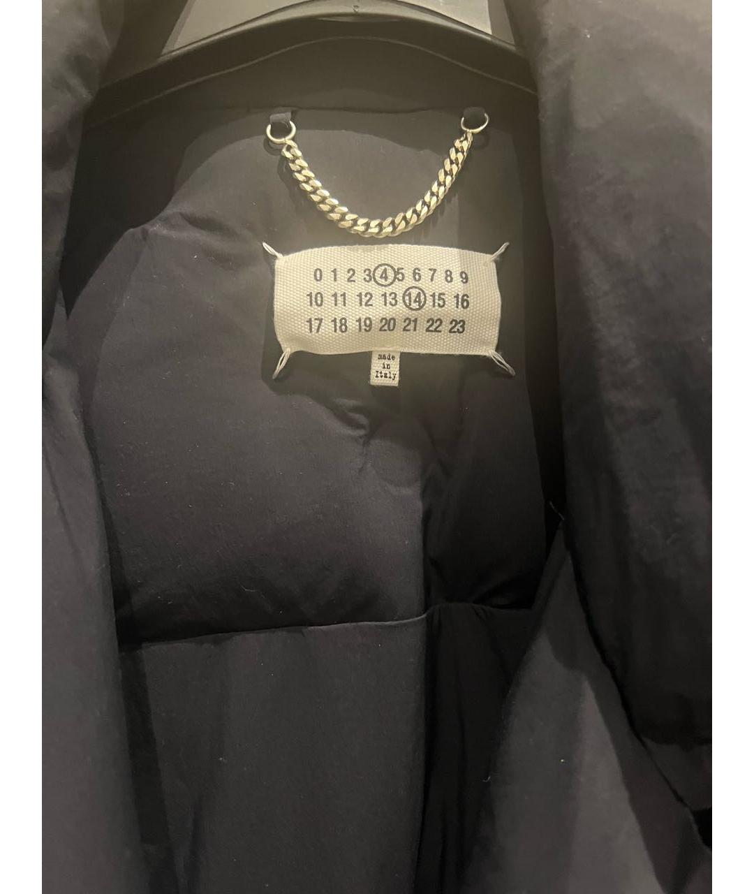 MAISON MARGIELA Черный пуховик, фото 3