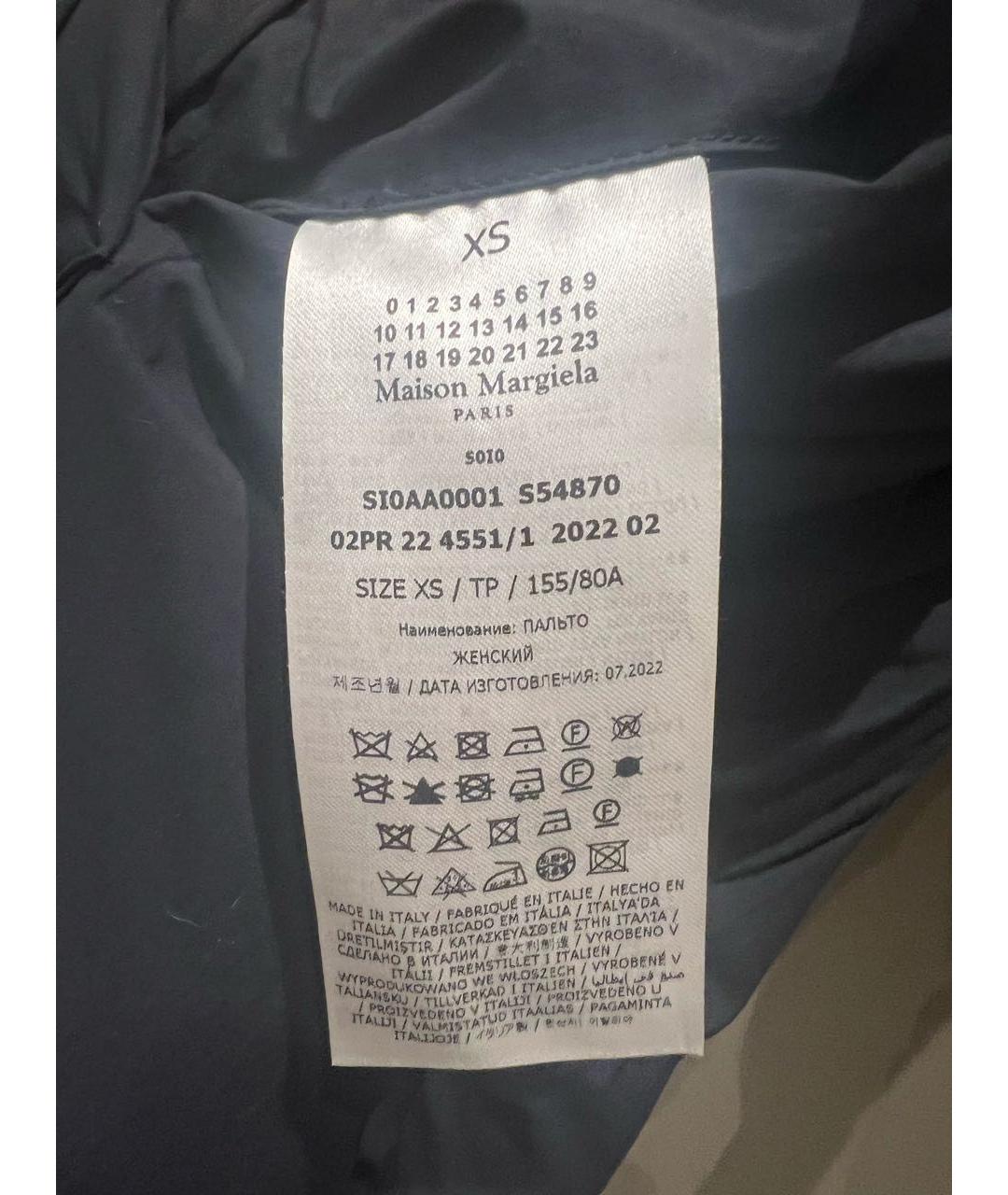 MAISON MARGIELA Черный пуховик, фото 4