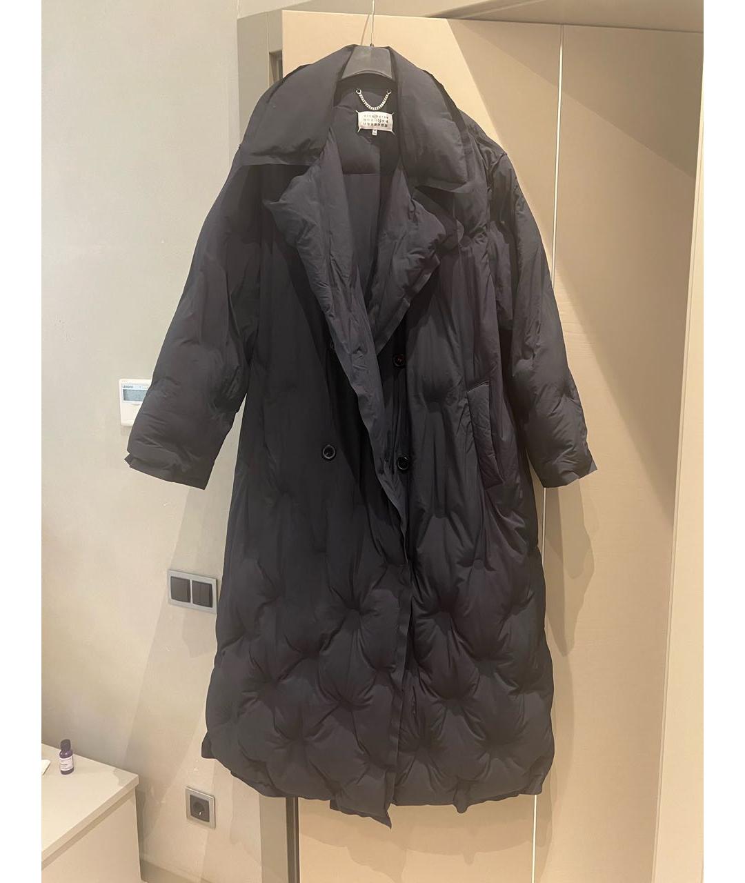 MAISON MARGIELA Черный пуховик, фото 6