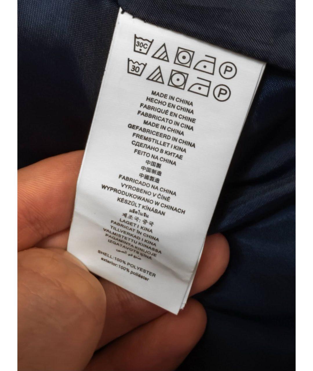 MICHAEL KORS Темно-синий пуховик, фото 4