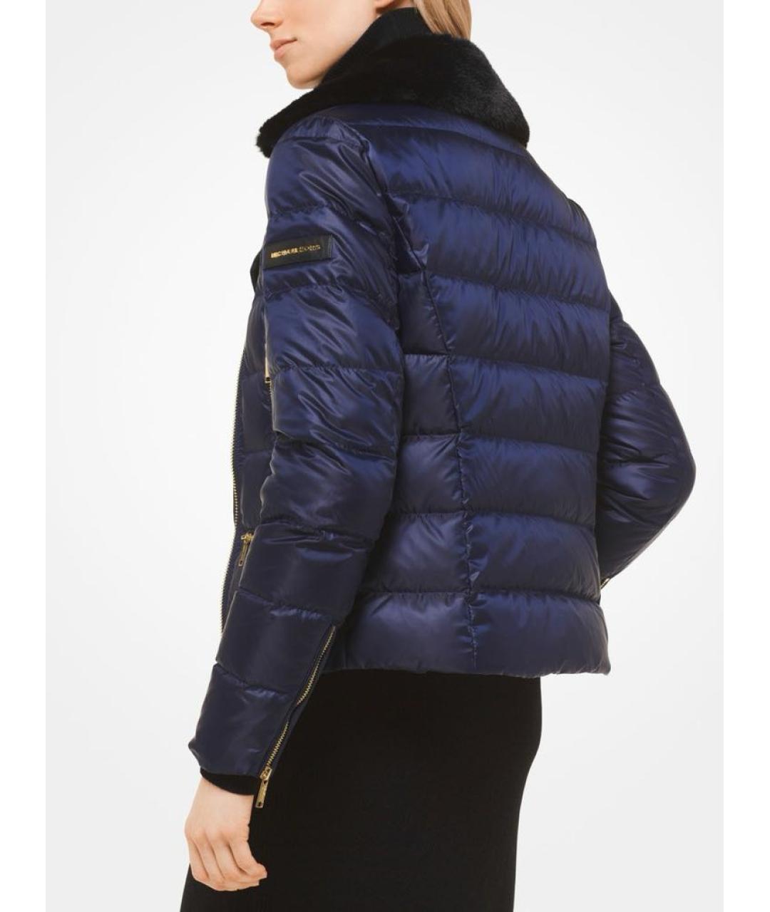 MICHAEL KORS Темно-синий пуховик, фото 6