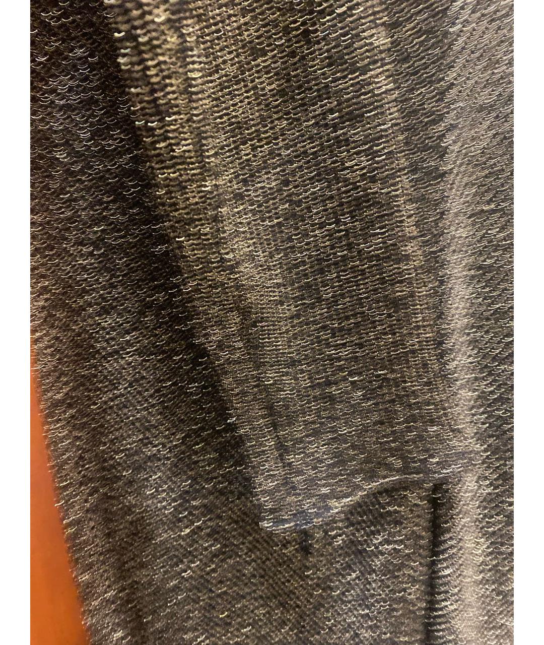 VALENTINO Золотое синтетическое вечернее платье, фото 2