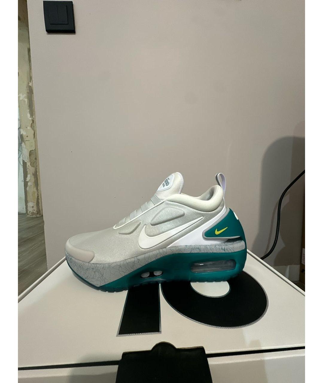 NIKE Бирюзовые текстильные низкие кроссовки / кеды, фото 9