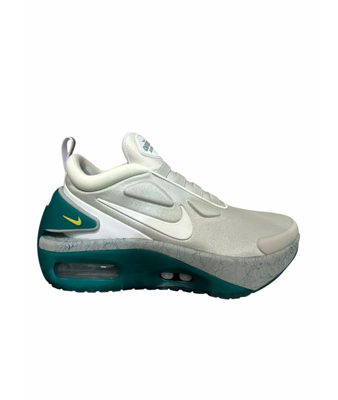 NIKE Бирюзовые текстильные низкие кроссовки / кеды, фото 1