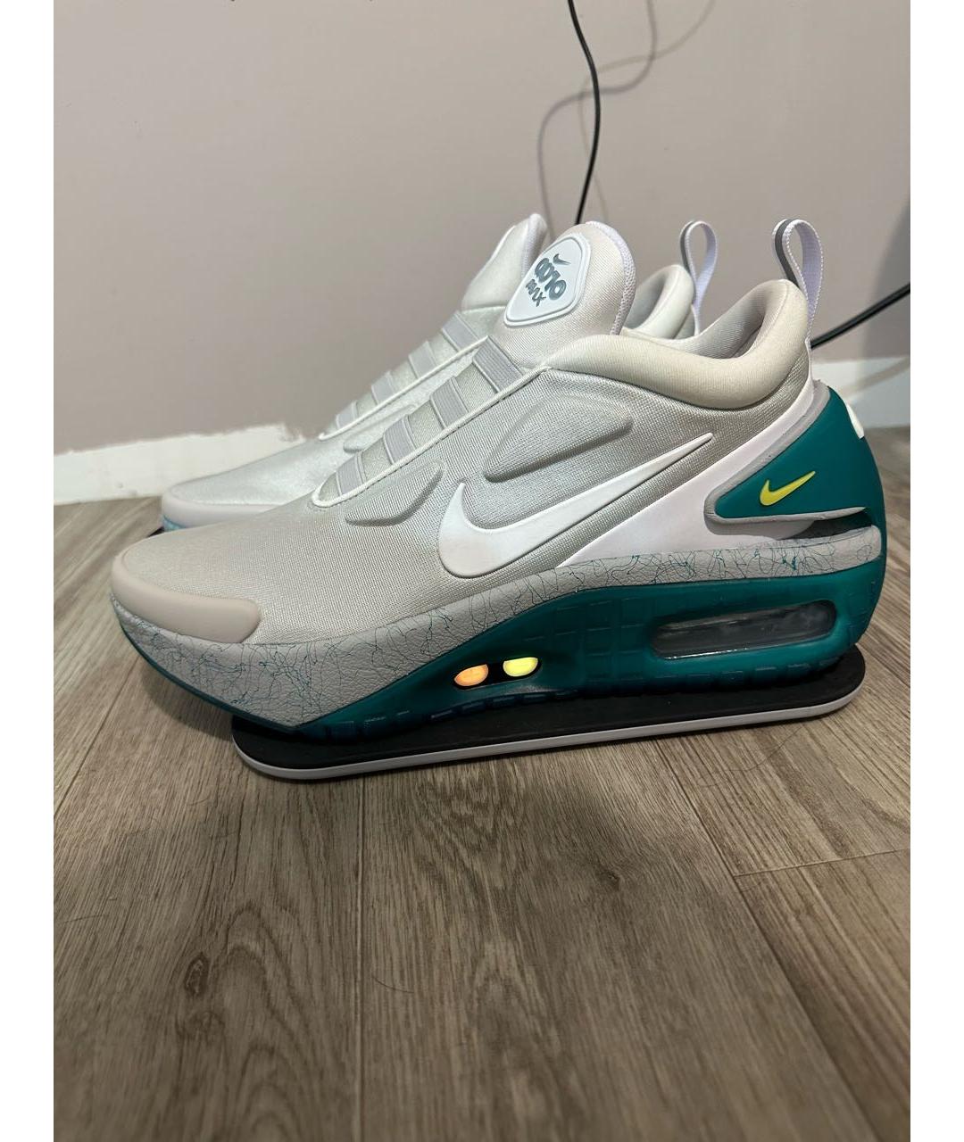 NIKE Бирюзовые текстильные низкие кроссовки / кеды, фото 8