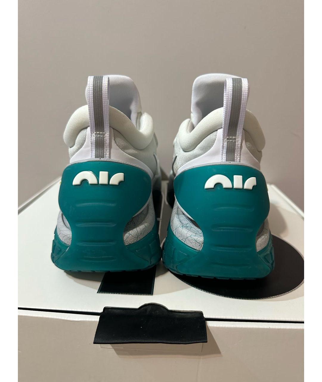 NIKE Бирюзовые текстильные низкие кроссовки / кеды, фото 4