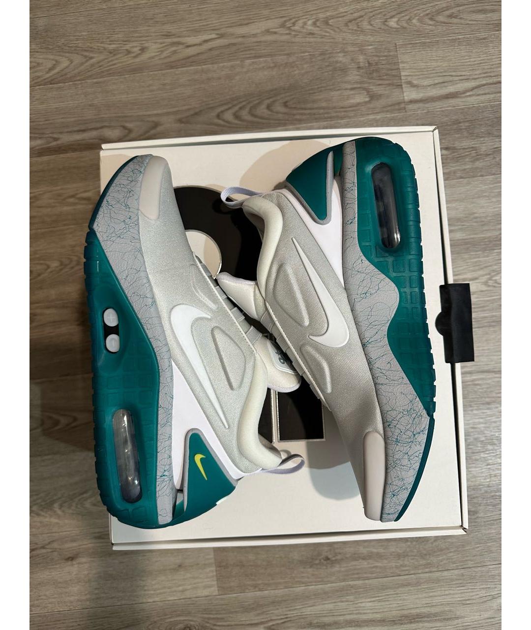 NIKE Бирюзовые текстильные низкие кроссовки / кеды, фото 5