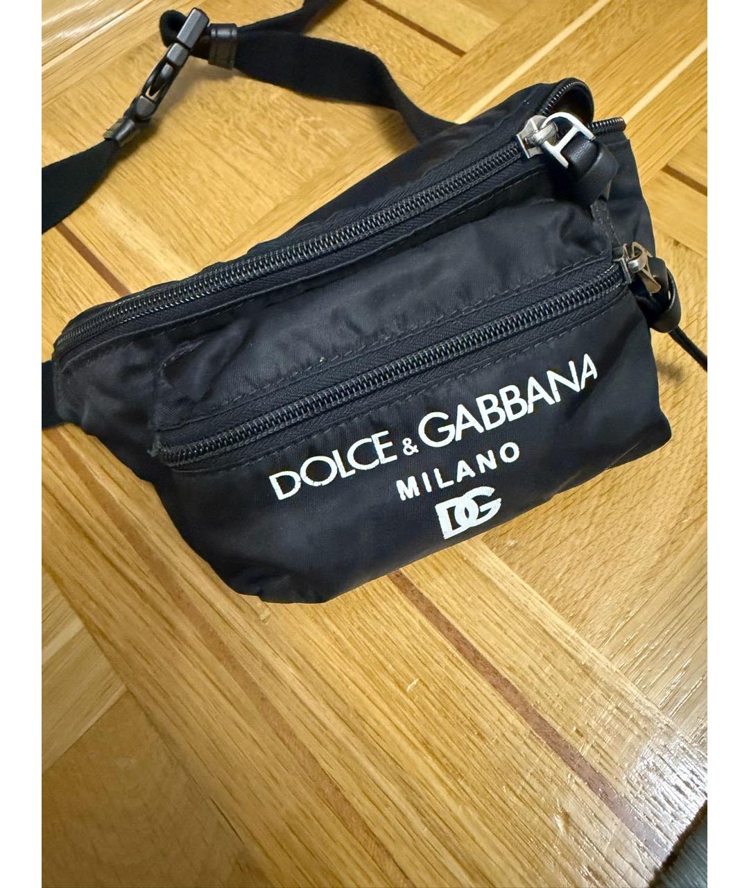 DOLCE&GABBANA Черная сумка, фото 7