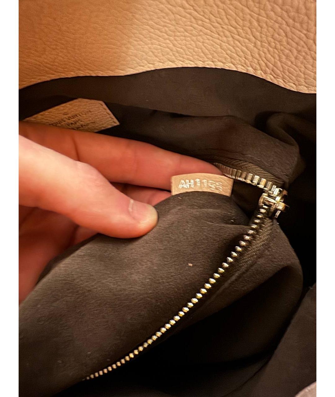 LOUIS VUITTON Розовая кожаная сумка через плечо, фото 5