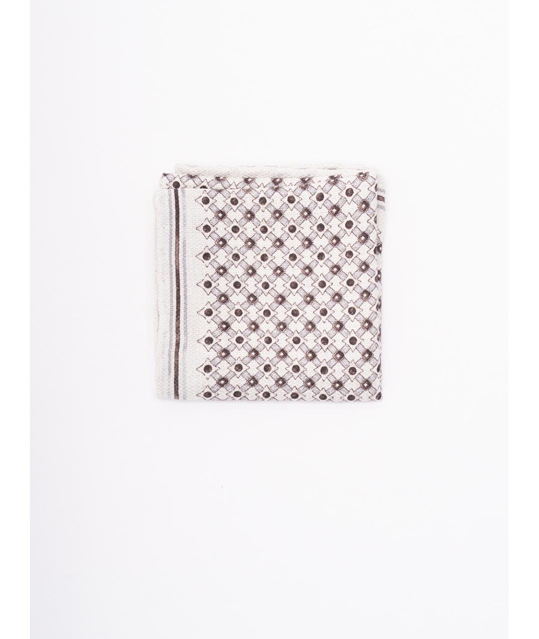 BRUNELLO CUCINELLI Мульти шелковый шарф, фото 4