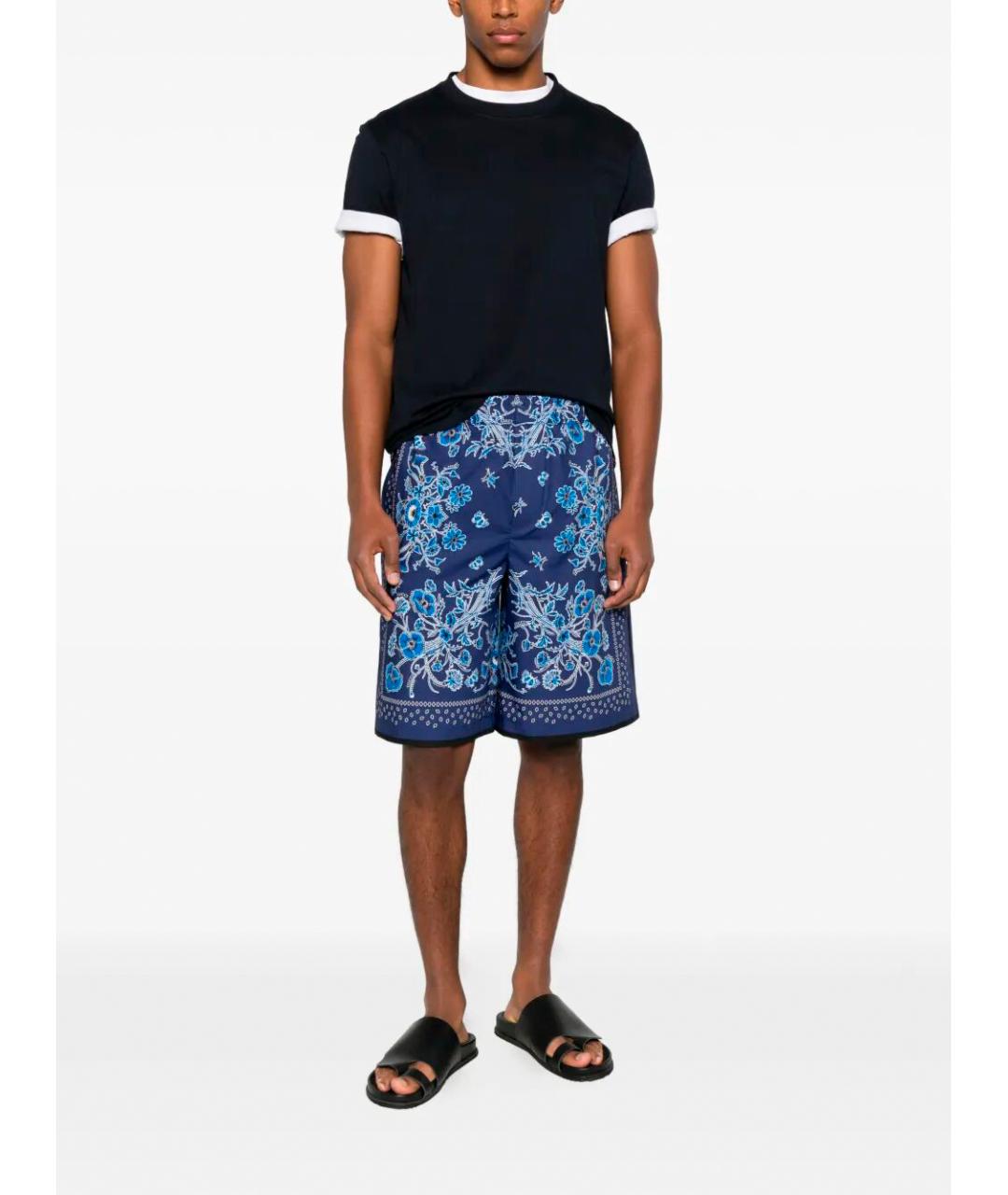 GUCCI Мульти хлопковые шорты, фото 2