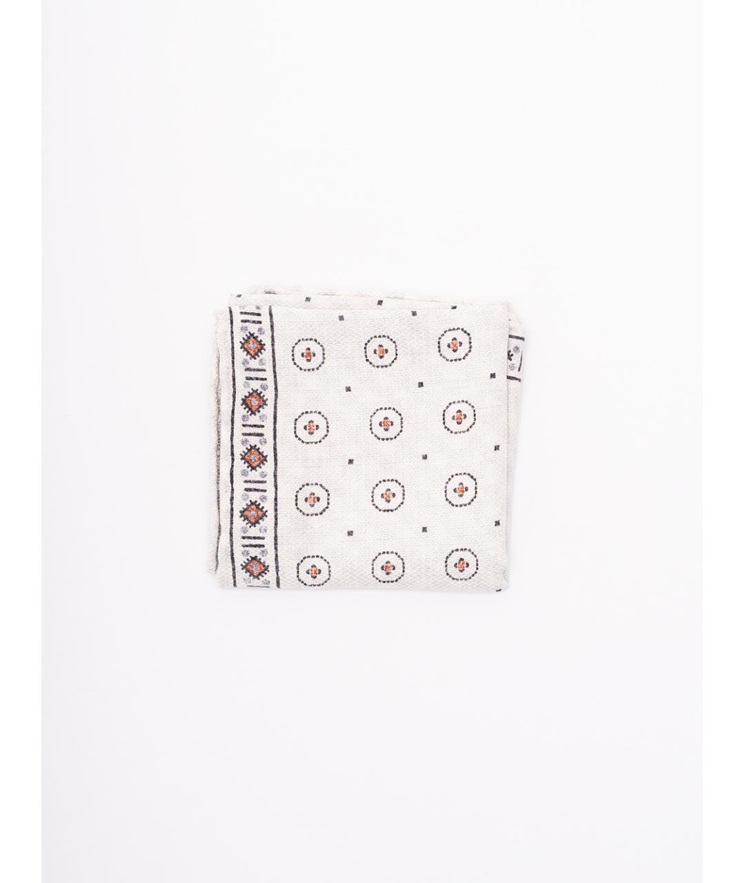 BRUNELLO CUCINELLI Мульти шелковый шарф, фото 4