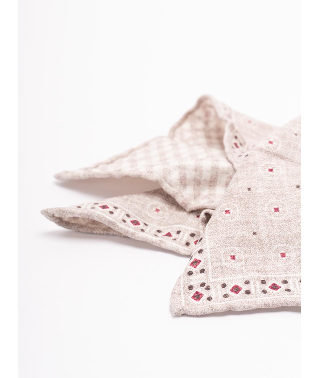 BRUNELLO CUCINELLI Мульти шелковый шарф, фото 3