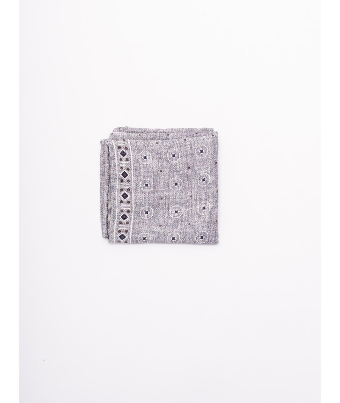 BRUNELLO CUCINELLI Мульти шелковый шарф, фото 4