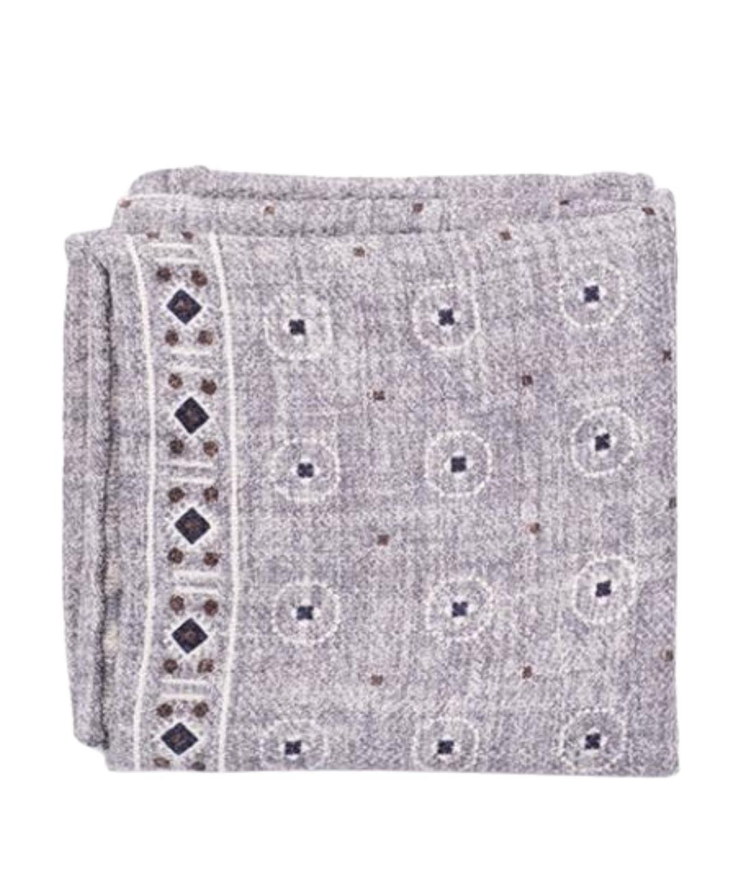 BRUNELLO CUCINELLI Мульти шелковый шарф, фото 1