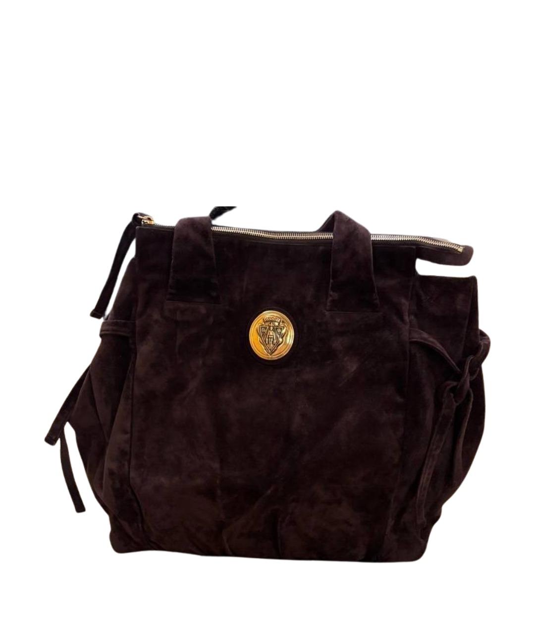 GUCCI Фиолетовая бархатная поясная сумка, фото 1