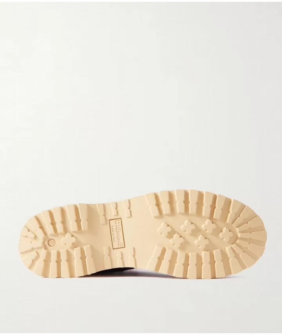 DIEMME Коричневые кожаные высокие ботинки, фото 5