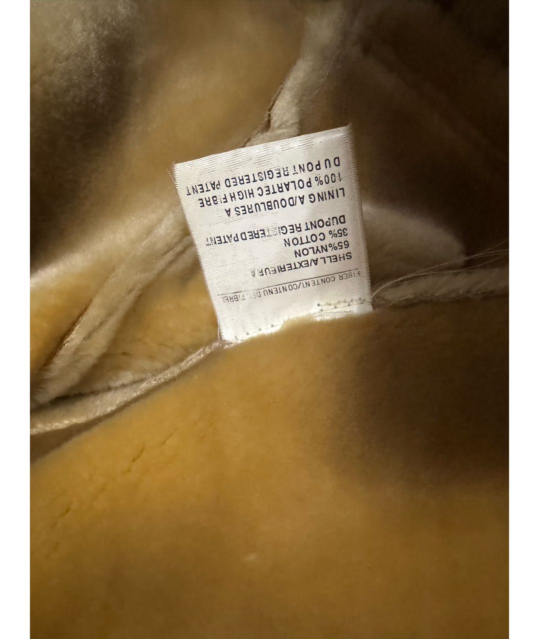 LOUIS VUITTON Бежевая меховая дубленка, фото 6