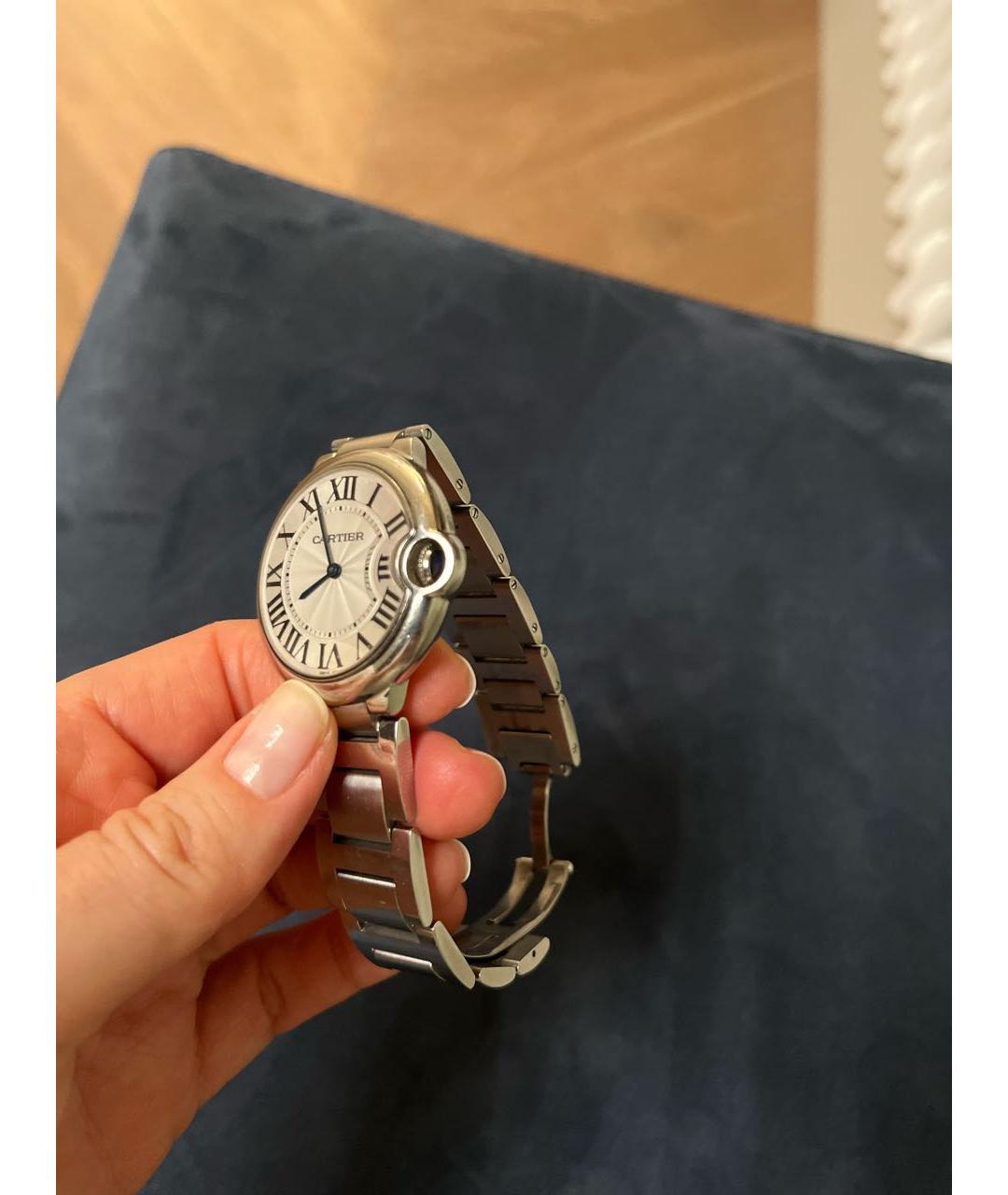 CARTIER Серебряные металлические часы, фото 5