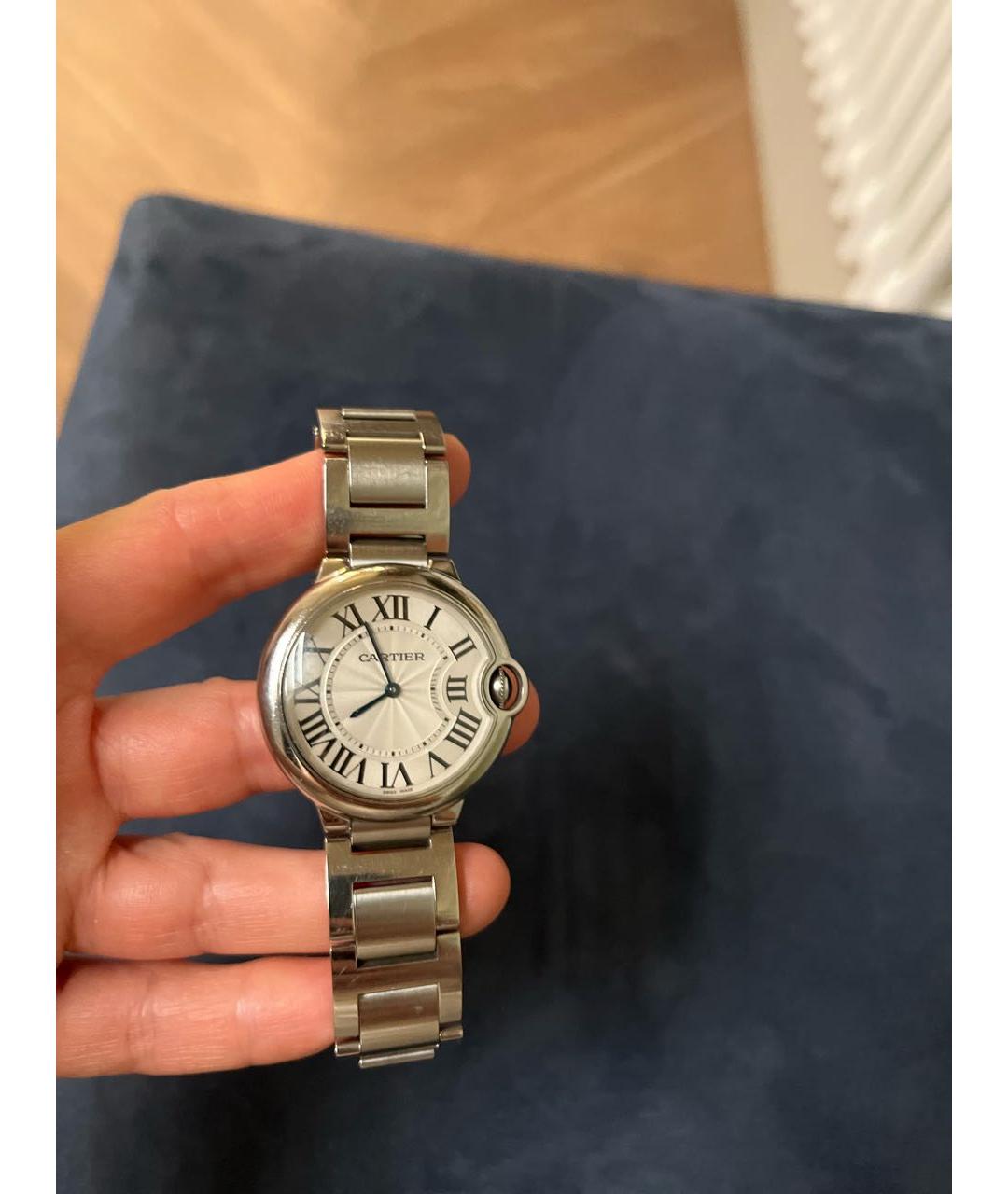 CARTIER Серебряные металлические часы, фото 6