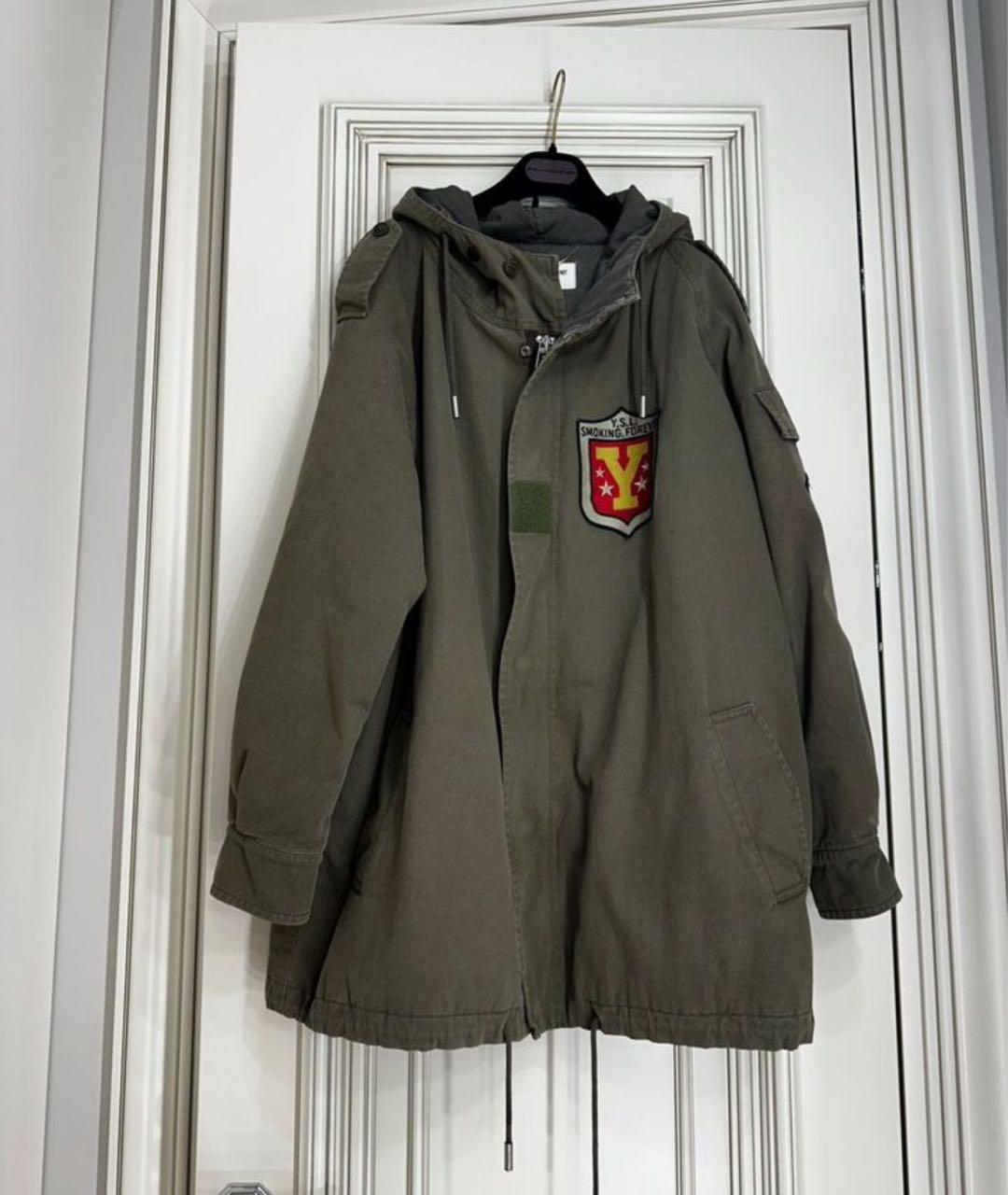 SAINT LAURENT Зеленая куртка, фото 7