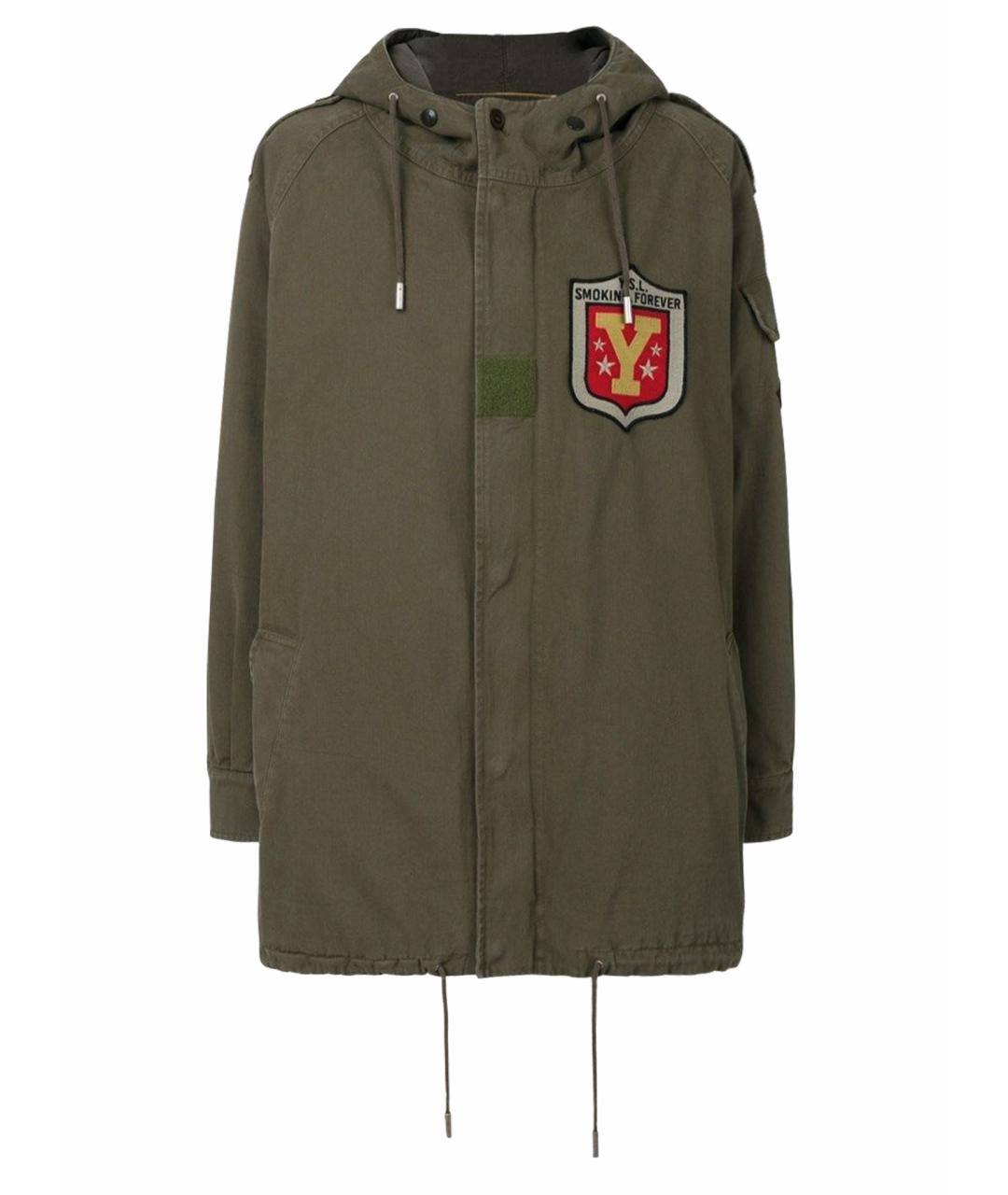 SAINT LAURENT Зеленая куртка, фото 1